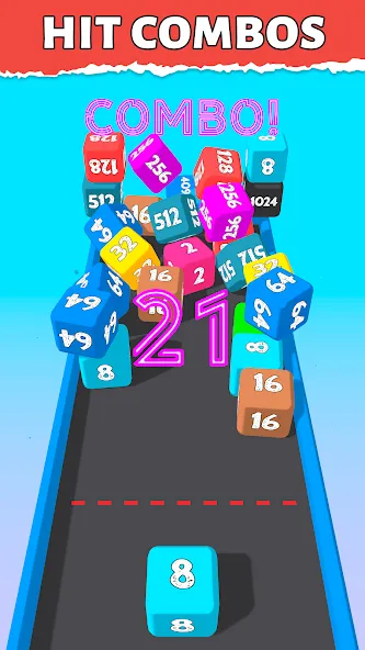 Bounce Merge 2048 Join Numbers  [МОД Menu] Screenshot 5