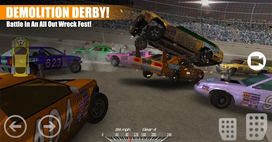 Demolition Derby 2 (Демолиция Дерби 2)  [МОД Unlocked] Screenshot 1