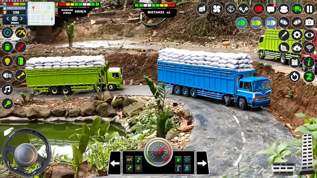 Mud Truck Runner Simulator 3D  [МОД Menu] Screenshot 3