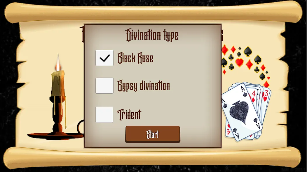 Divination on Playing Cards  [МОД Бесконечные монеты] Screenshot 2