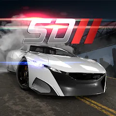 Скачать взломанную Street Drag 2: Real Car Racing (Стрит Дрэг 2)  [МОД Mega Pack] - стабильная версия apk на Андроид