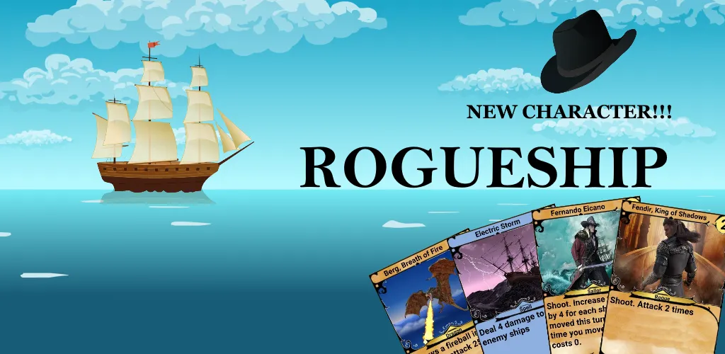 RogueShip - RPG Roguelike Card (РоугеШип)  [МОД Много монет] Screenshot 1