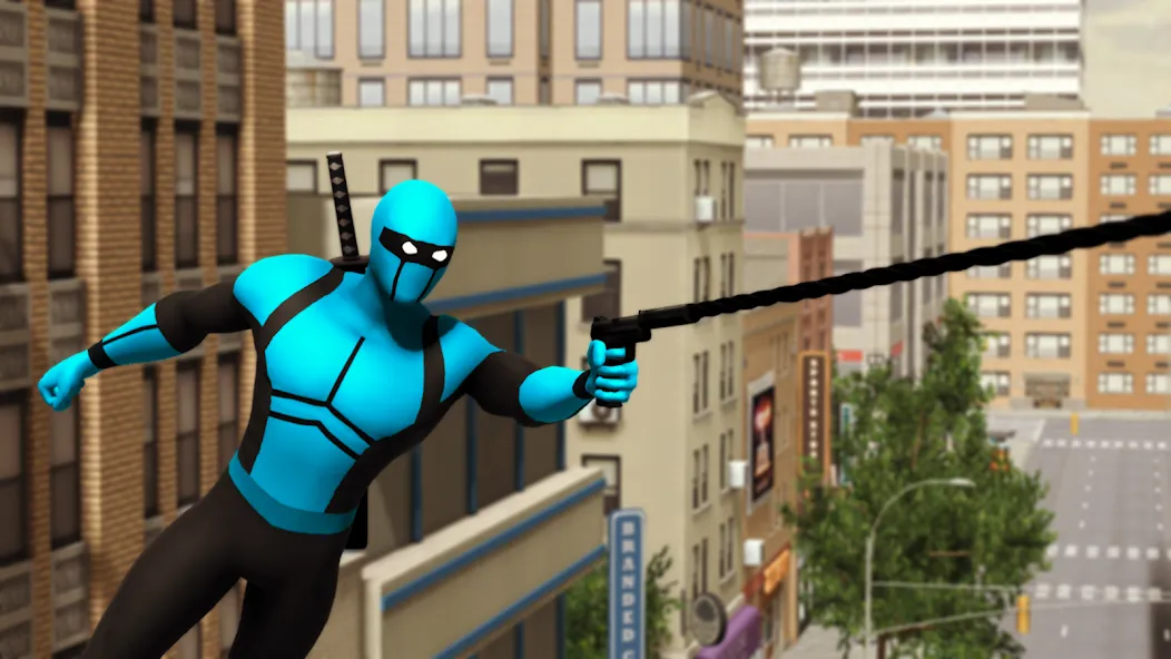 Blue Ninja : Superhero Game (Блу Ниндзя)  [МОД Много денег] Screenshot 3