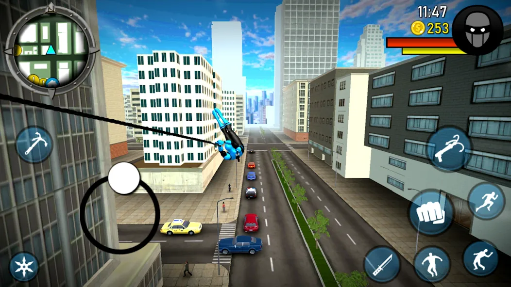 Blue Ninja : Superhero Game (Блу Ниндзя)  [МОД Много денег] Screenshot 5