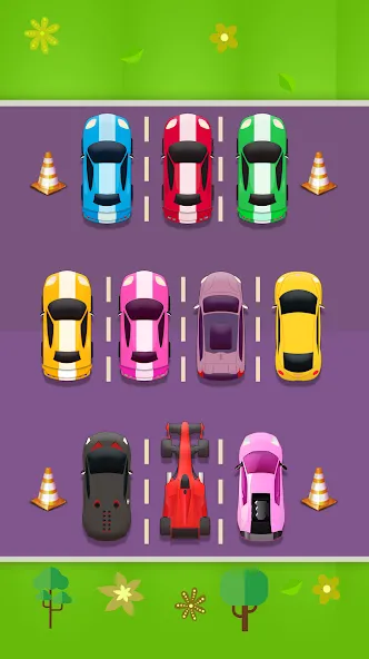 Kids Racing, Racecar Boy Girl  [МОД Menu] Screenshot 2