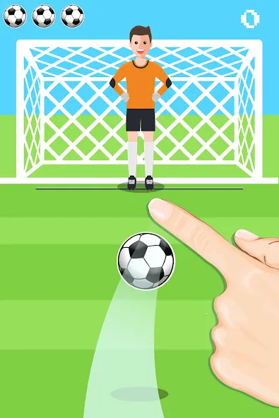 Penalty Shootout Game Offline (Пенальти игра без подключения к интернету)  [МОД Unlocked] Screenshot 2