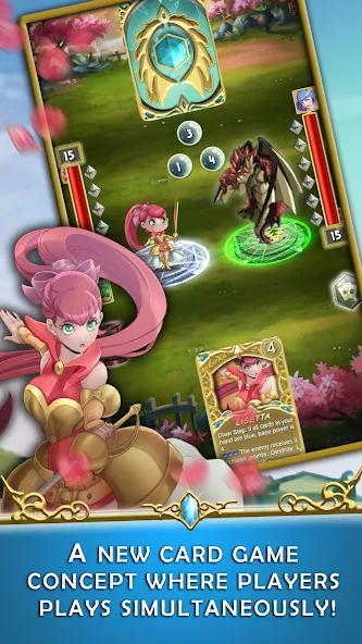 Crystal Soul - TCG Card Battle  [МОД Меню] Screenshot 1