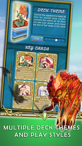 Crystal Soul - TCG Card Battle  [МОД Меню] Screenshot 2