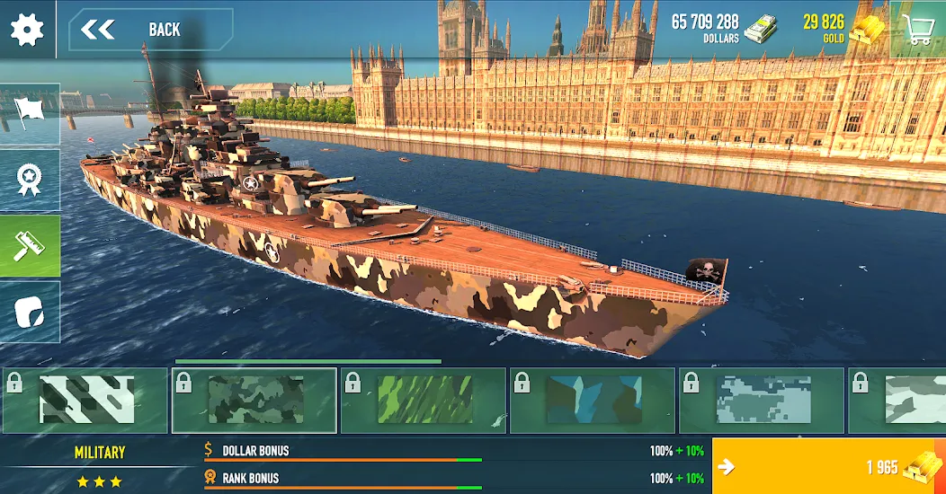 Battle of Warships: Online (Баттл оф Уоршипс)  [МОД Mega Pack] Screenshot 5