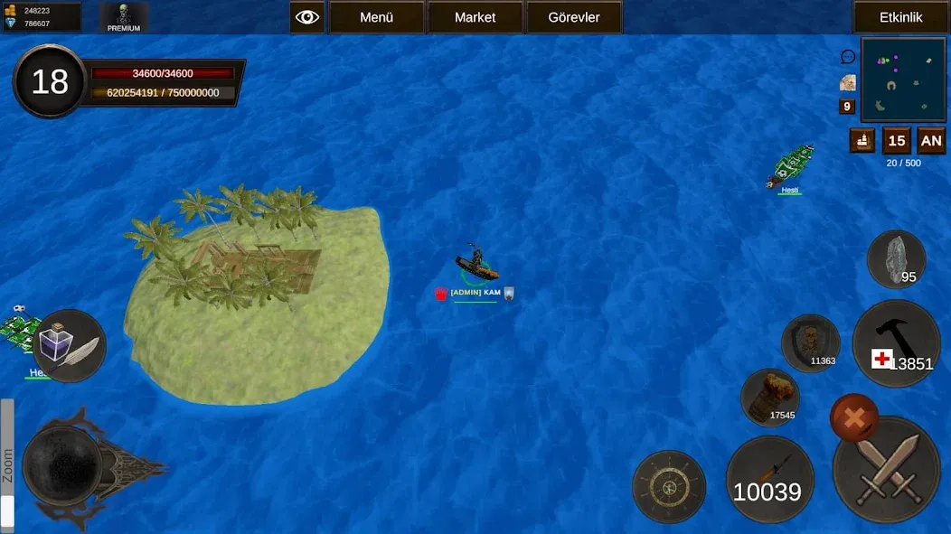 Naval Battle Online (Навальное Сражение Онлайн)  [МОД Unlocked] Screenshot 3