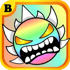 Взломанная Demon Tiles Geometry Songs 2.2  [МОД Много монет] - полная версия apk на Андроид