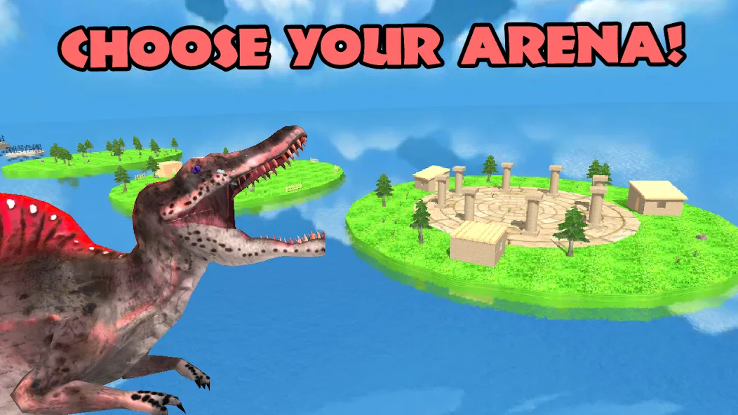 Dino Battle Arena Lost Kingdom (Дино Битва Арена Потерянное Королевство)  [МОД Много денег] Screenshot 2