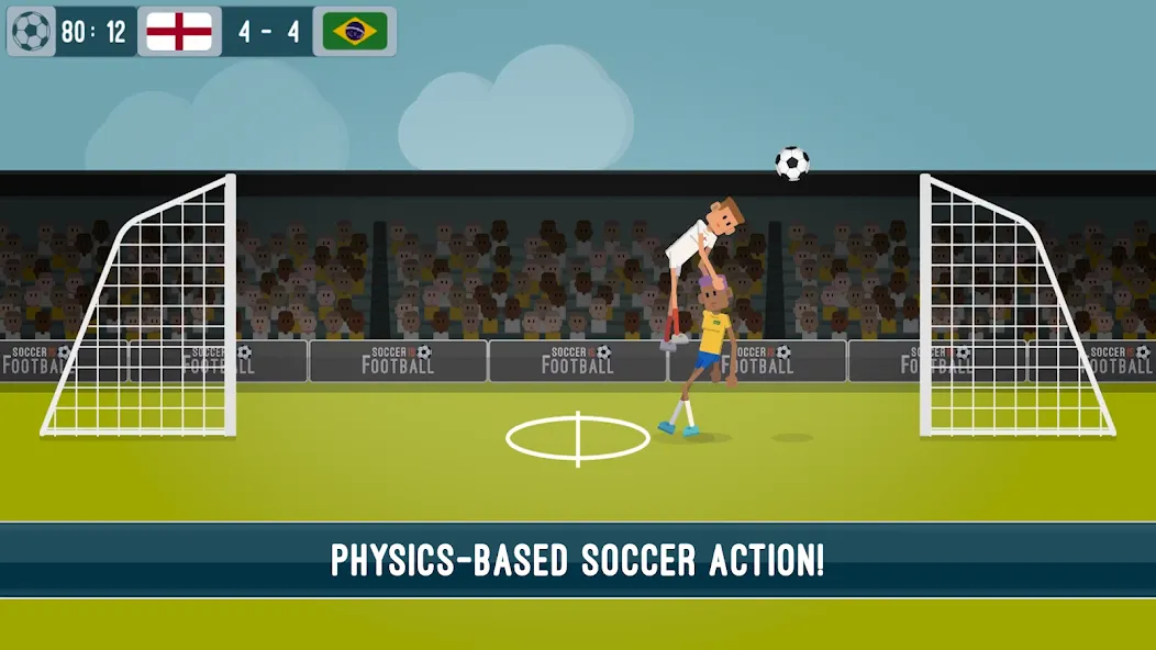 Soccer Is Football (оккер Из Футбол)  [МОД Mega Pack] Screenshot 1