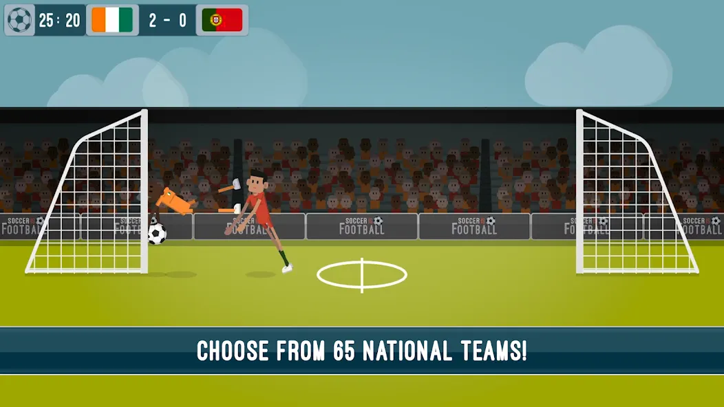 Soccer Is Football (оккер Из Футбол)  [МОД Mega Pack] Screenshot 3