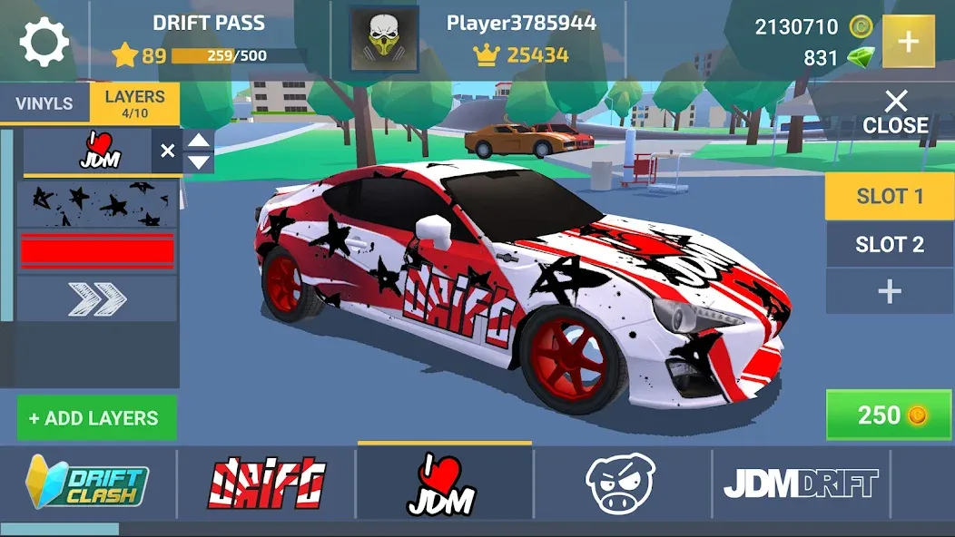 Drift Clash Online Racing (Дрифт Клаш)  [МОД Меню] Screenshot 1