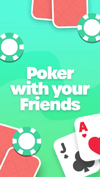 Poker with Friends - EasyPoker (ИзиПокер)  [МОД Меню] Screenshot 1