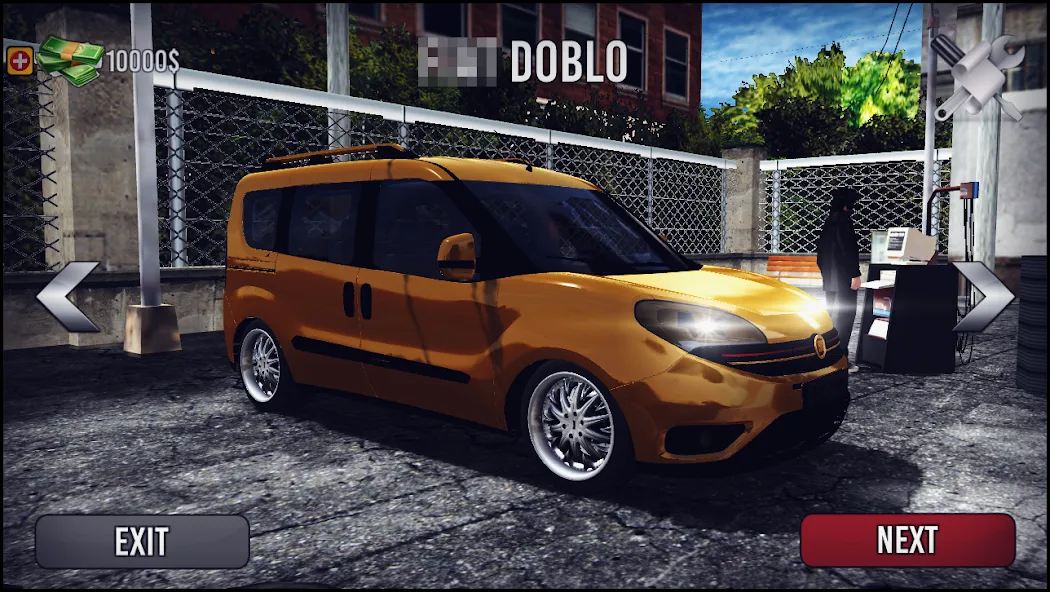 Doblo Drift Simulator (Добло Дрифт Симулятор)  [МОД Menu] Screenshot 1