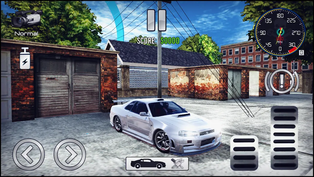 Skyline Drift Simulator (Скайлайн Дрифт Симулятор)  [МОД Много денег] Screenshot 5