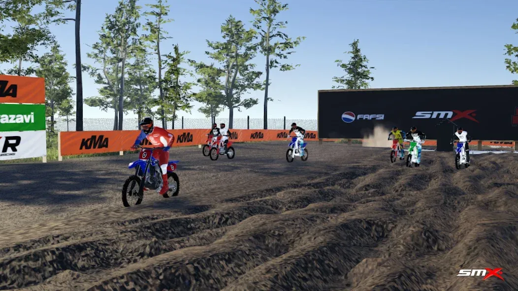 SMX: Supermoto Vs. Motocross (СМХ)  [МОД Много денег] Screenshot 4