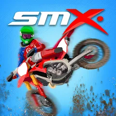 Скачать взломанную SMX: Supermoto Vs. Motocross (СМХ)  [МОД Много денег] - последняя версия apk на Андроид