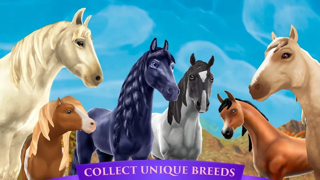 Horse Riding Tales - Wild Pony (Хорс Райдинг Тейлс)  [МОД Unlocked] Screenshot 1