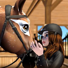 Взломанная Star Equestrian - Horse Ranch (Стар Иквестриан)  [МОД Много денег] - полная версия apk на Андроид