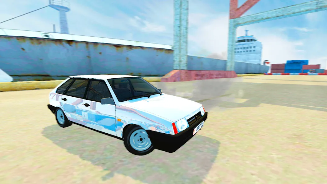 Lada Drift Simulator - Online  [МОД Много денег] Screenshot 1