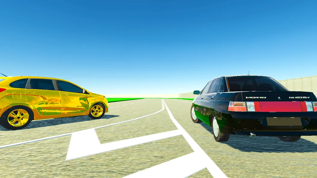 Lada Drift Simulator - Online  [МОД Много денег] Screenshot 3