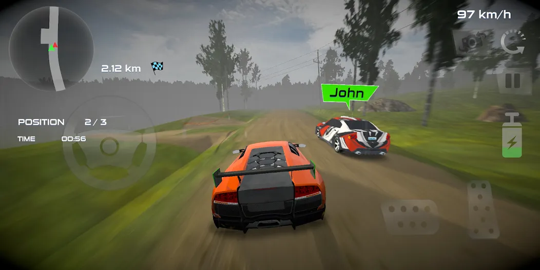 Rally Car : Extreme Fury Race (Ралли Кар)  [МОД Много монет] Screenshot 2