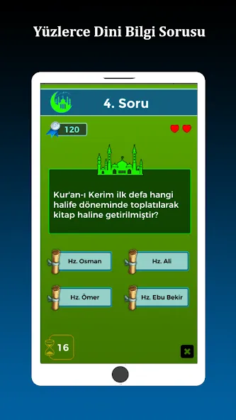 İslami Bilgi Yarışması  [МОД Все открыто] Screenshot 2