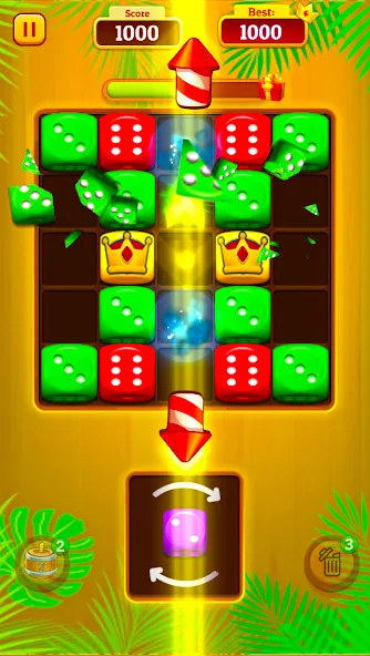 Dice Merge: Dice Mania Game (Дайс Мердж)  [МОД Бесконечные монеты] Screenshot 4