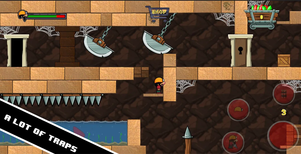 Dan the Dungeon Digger (Дэн Данжн Диггер)  [МОД Unlocked] Screenshot 1