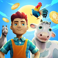 Скачать взломанную CropBytes: A Crypto Farm Game (КропБайтс)  [МОД Меню] - стабильная версия apk на Андроид