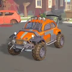 Скачать взломанную Zombie Cars Crush: Racing Die (Зомби Карс)  [МОД Все открыто] - последняя версия apk на Андроид