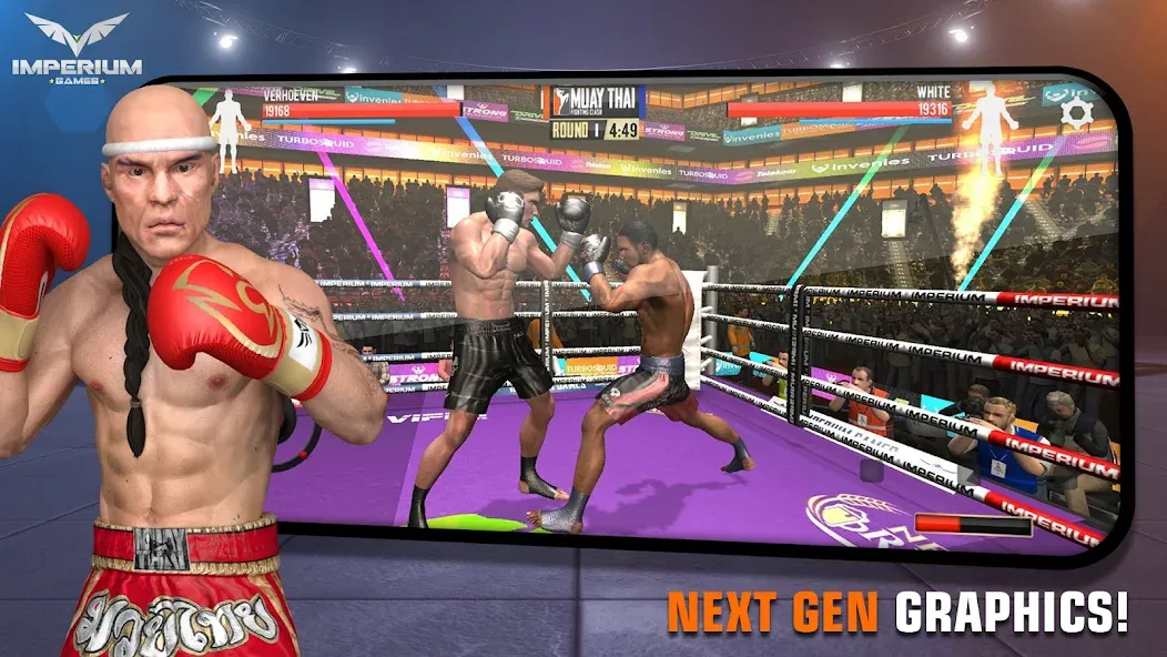 Muay Thai 2 - Fighting Clash (Муай Тай 2)  [МОД Mega Pack] Screenshot 1