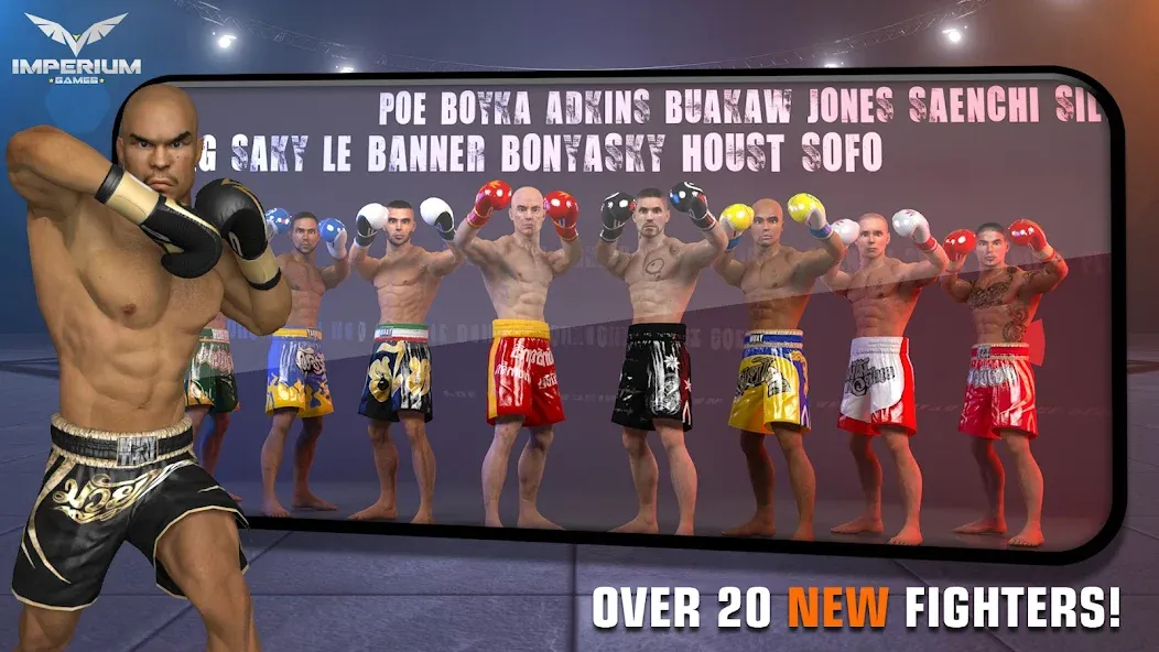 Muay Thai 2 - Fighting Clash (Муай Тай 2)  [МОД Mega Pack] Screenshot 3