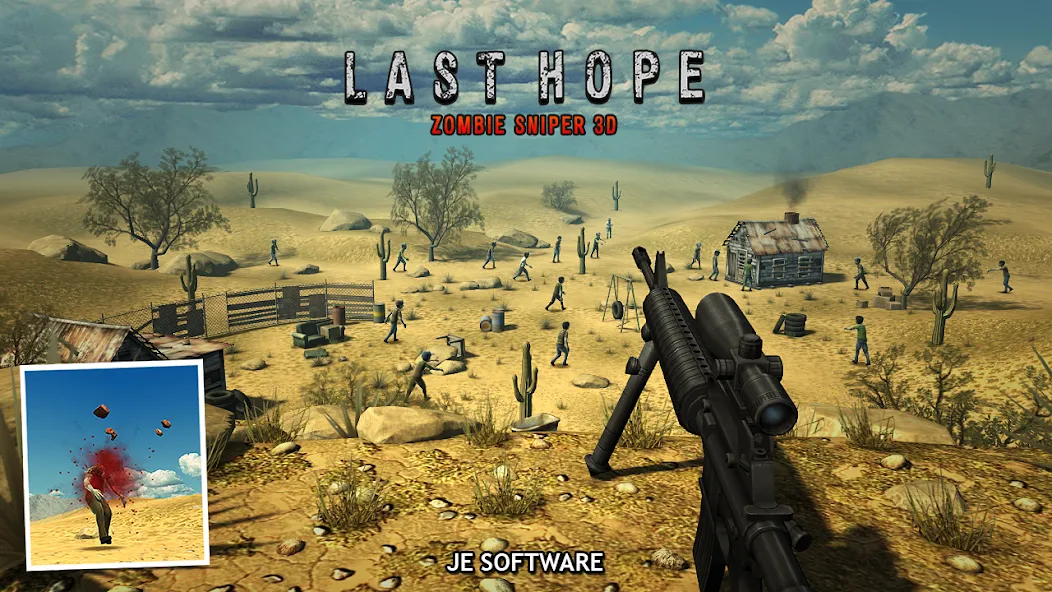 Last Hope - Zombie Sniper 3D (Ласт Хоуп)  [МОД Все открыто] Screenshot 3