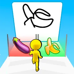 Скачать взломанную Guess The Drawing (Гес Дэ Дроинг)  [МОД Много монет] - стабильная версия apk на Андроид