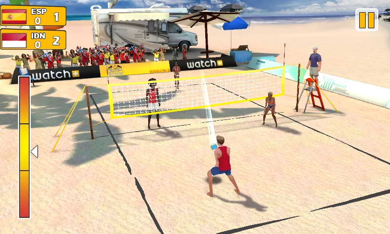 Beach Volleyball 3D  [МОД Бесконечные деньги] Screenshot 2