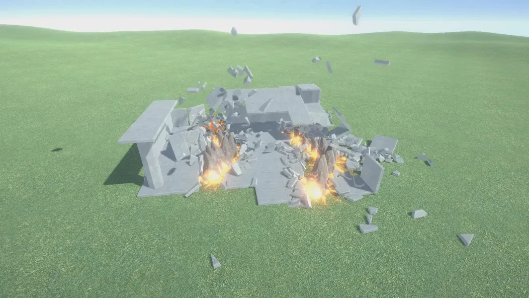 Destruction simulator sandbox  [МОД Все открыто] Screenshot 5