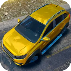 Взломанная Lada - Russian Car Driving  [МОД Unlimited Money] - полная версия apk на Андроид