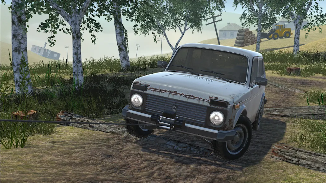 Offroad 4x4 Russian: Uaz Niva (Оффроуд 4х4 Русский)  [МОД Mega Pack] Screenshot 1