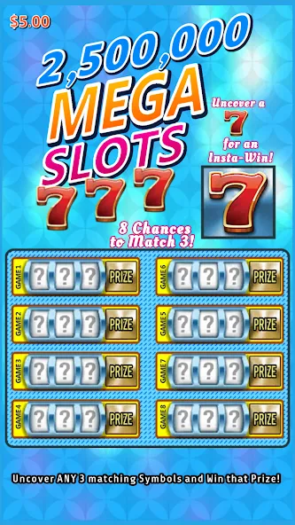 Scratch Off Lottery Casino (Скретч Офф Лотерейное Казино)  [МОД Unlimited Money] Screenshot 2