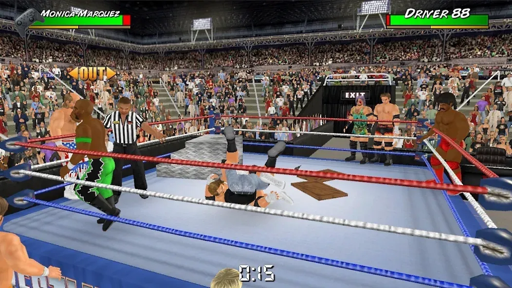 Wrestling Empire (Рестлинг Импайр)  [МОД Menu] Screenshot 5