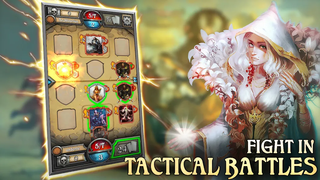 Echo of Combats: CCG (Эхо битв)  [МОД Unlocked] Screenshot 5