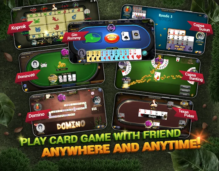 Indoplay-Capsa Domino QQ Poker (Индоплэй)  [МОД Unlimited Money] Screenshot 4