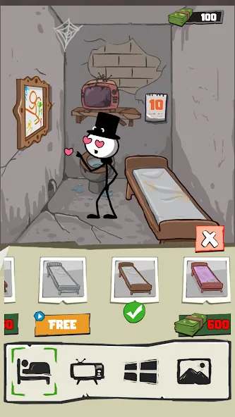 Prison Break: Stick Story (Призон Брейк)  [МОД Menu] Screenshot 3