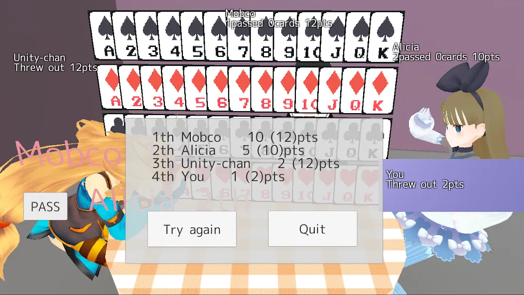 Sevens card game (Севенс карточная игра)  [МОД Все открыто] Screenshot 4