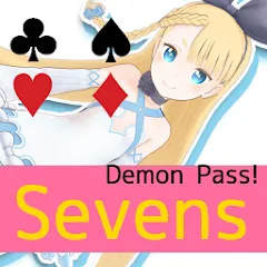 Взлом Sevens card game (Севенс карточная игра)  [МОД Все открыто] - полная версия apk на Андроид