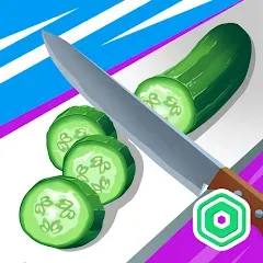 Взлом Super Slices Robux Roblominer (упер Слайсес Робукс Робломайнер)  [МОД Menu] - стабильная версия apk на Андроид